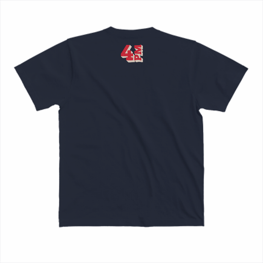 5.3オンス「4pm」オーガニックコットンTシャツ